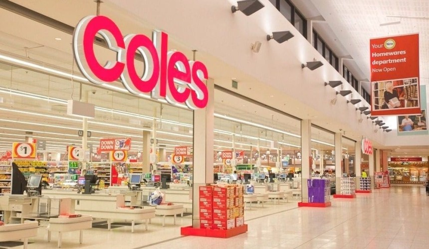 Coalition pledges $2m infringement fines in supermarket legislation, as Coles announces $1.1b annual profit