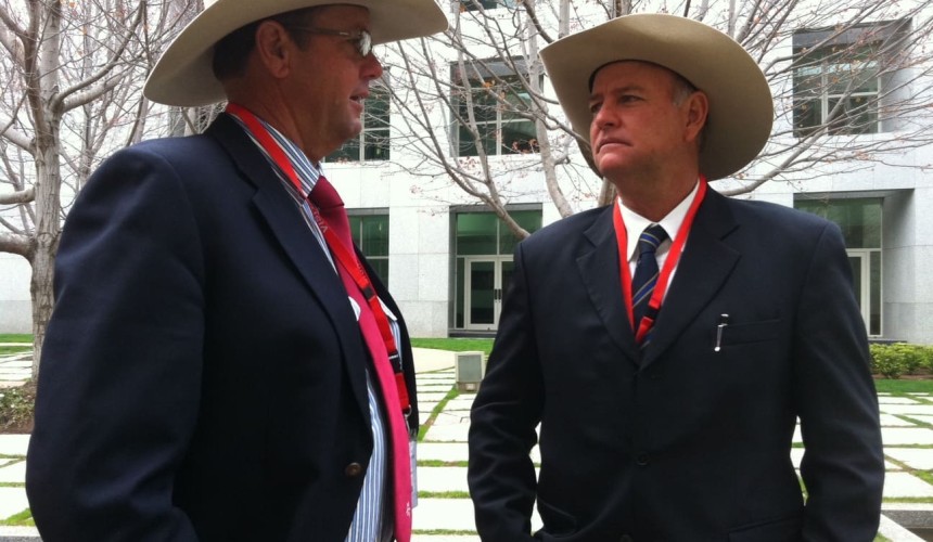 Gulf cattlemen take debt survey results to Canberra