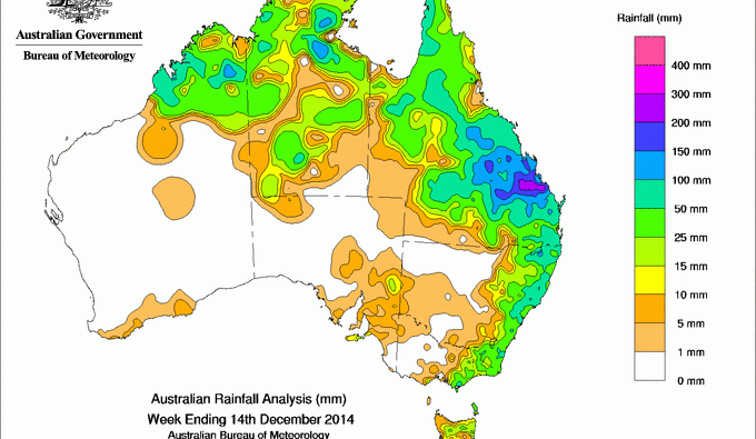 Barkly and CQ biggest winners from rain