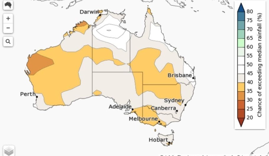 Seasonal climate outlook for Feb-Apr 2015