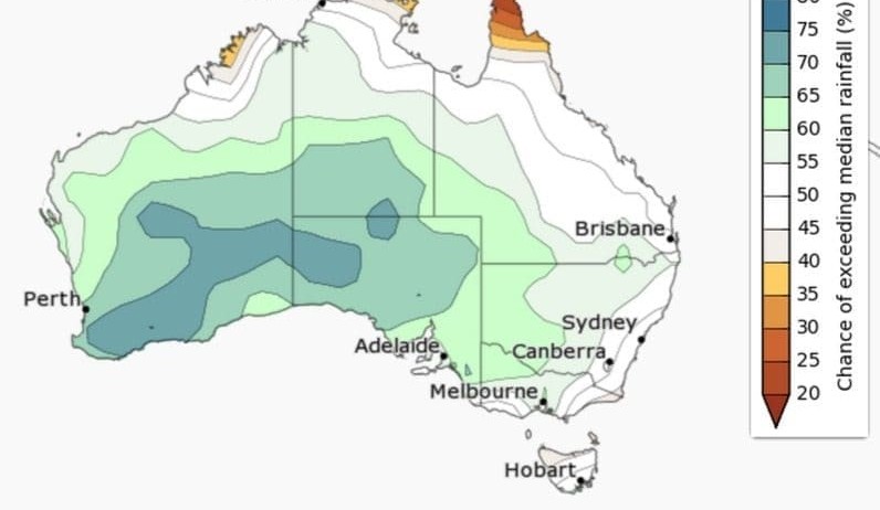 Seasonal climate outlook for Sep-Nov 2015