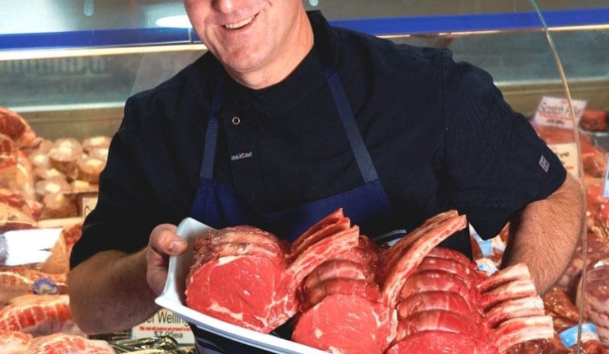 How are retail butchers coping with higher wholesale beef prices?