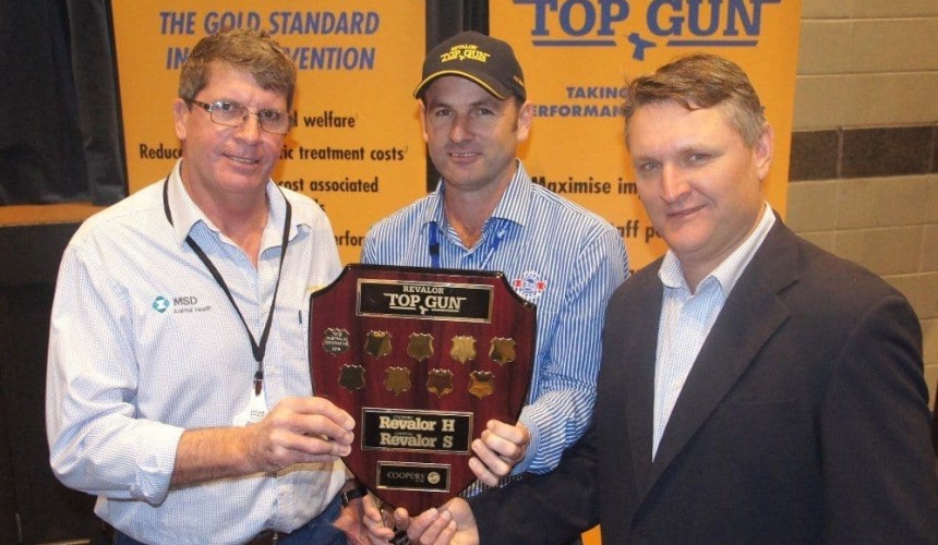 Teys Condamine feedlot team crowned Top Guns in implant performance