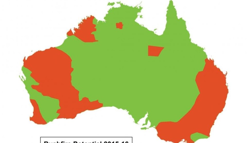 Bushfire outlook for Southern Australia released today