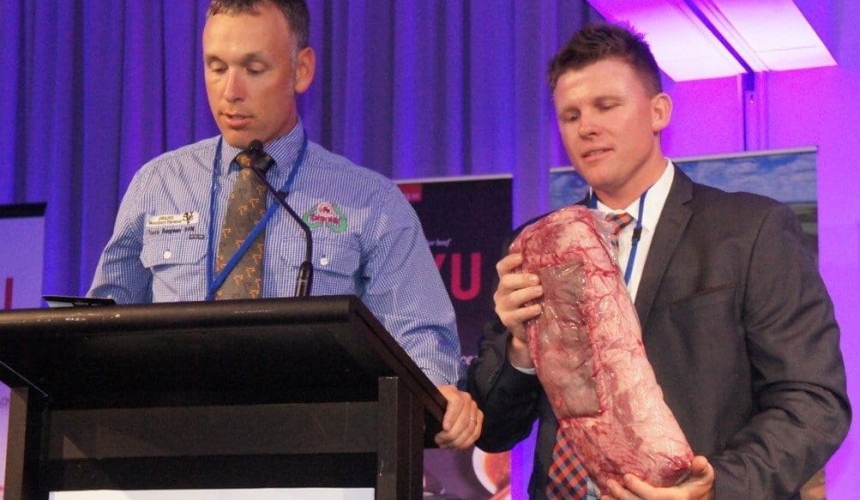 Wagyu industry stakeholders raise $63,000 for charity