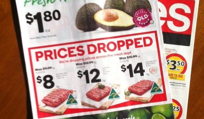 Red meat starting to re-appear among supermarket ‘specials’