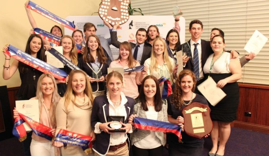 University of Queensland claims first Inter-Collegiate Meat Judging title