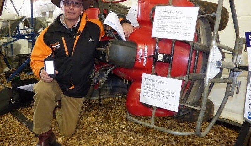 Four-wheeler rollover alert system earns inventor’s award