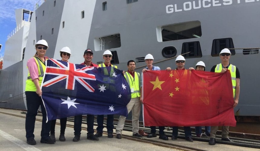 Historic first live beef cattle shipment sets sail to China