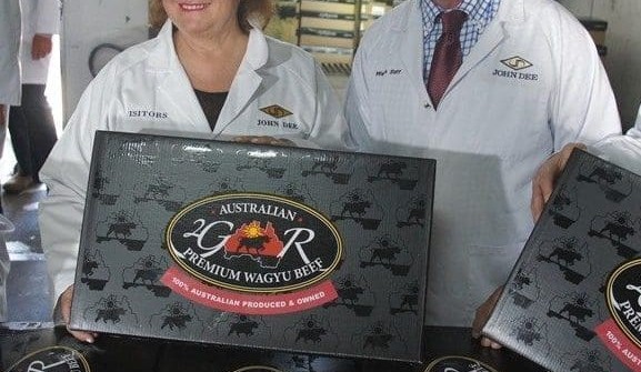 First shipment signals launch for Gina Rinehart’s new Wagyu beef brand