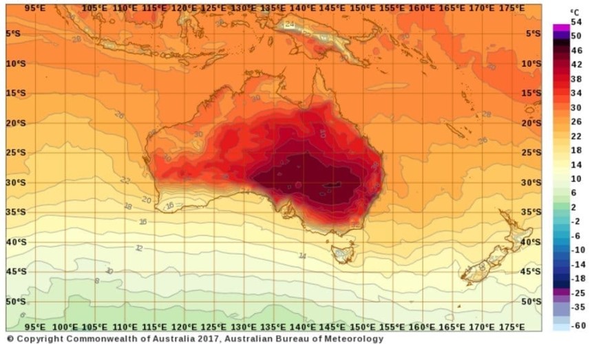 Extreme heatwave conditions could break records