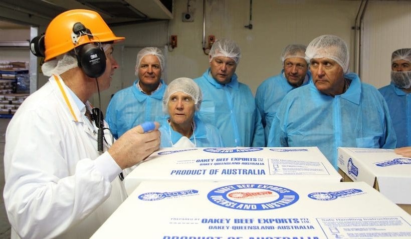 Producers tour Oakey Beef Exports plant + PICS