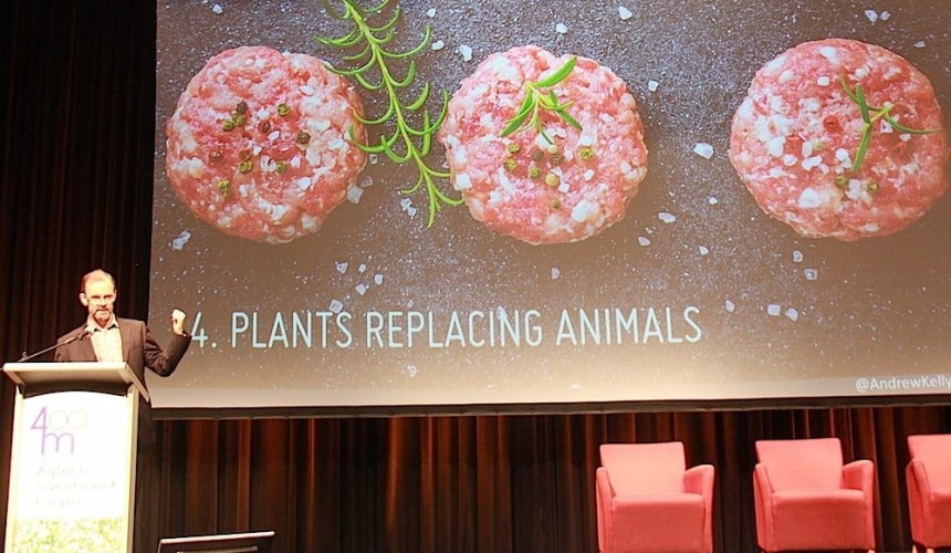 Plant-based burgers could take a big bite from beef, expert warns
