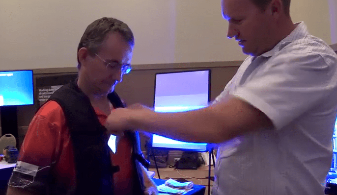 Inflatable vest and ATV helmets showcased at quad bike safety forum