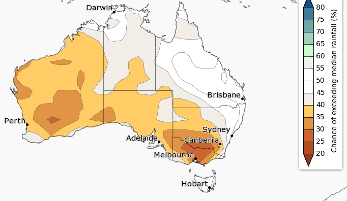 Seasonal climate outlook Aug-Oct 2017