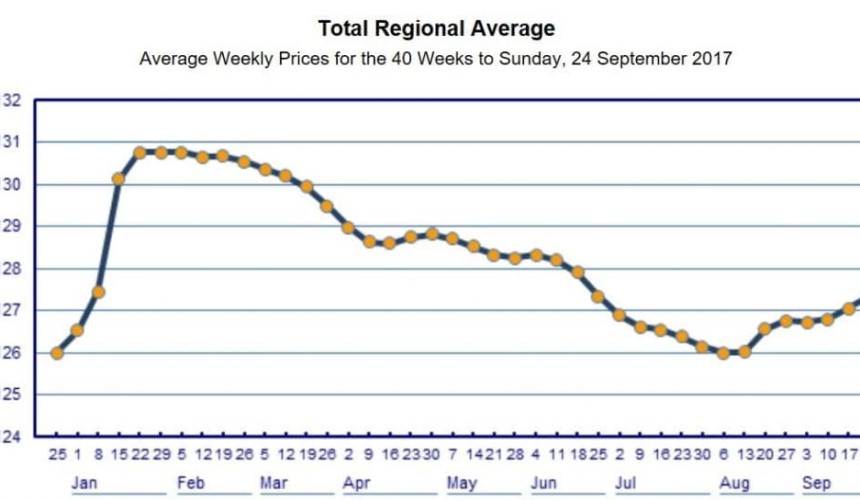 Diesel fuel prices start to rise, after eight months of steady decline
