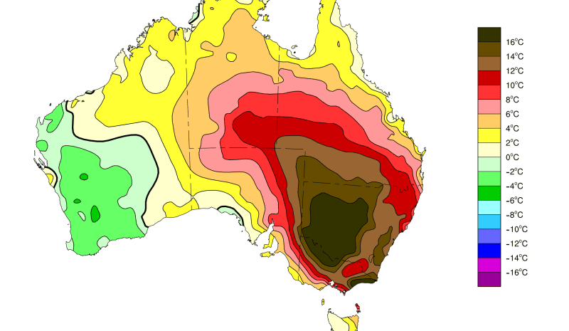 Exceptional September heat sets new highs in eastern Australia