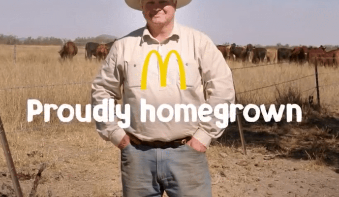 Cattleman fronts McDonald’s ‘homegrown’ advertising campaign
