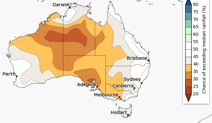 Seasonal climate outlook Mar-May 2018
