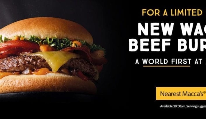 McDonald’s draws fire over Wagyu breed content claims