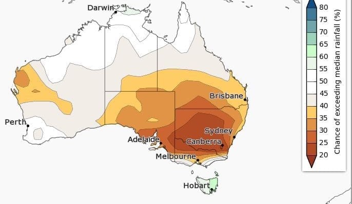Seasonal climate outlook Jun-Aug 2018