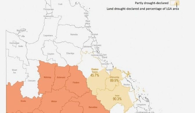 Drought still biting in more than half of Queensland