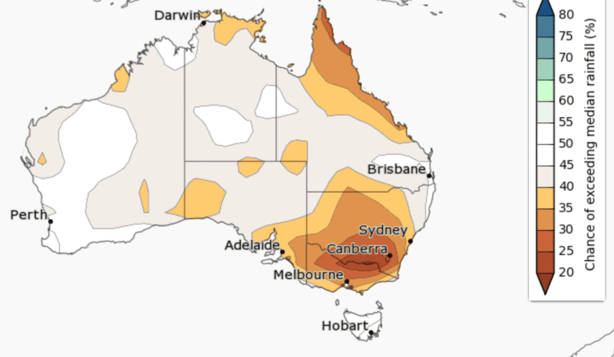 ‘First look’ climate outlook released for Aug-Oct 2018