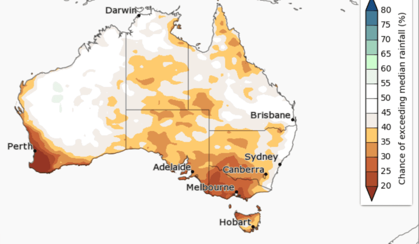 Seasonal climate outlook Sep-Nov 2018