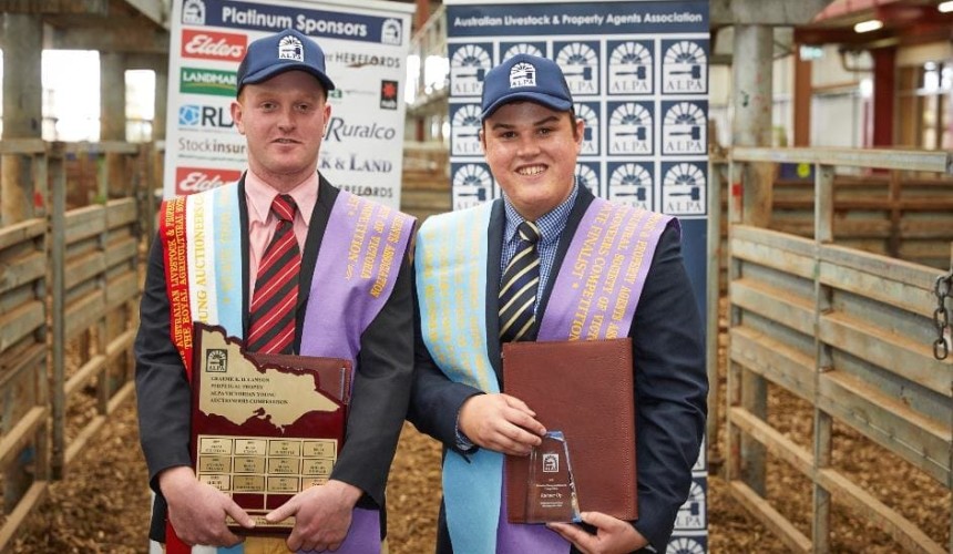 Elders Euroa agent takes Victoria’s best young auctioneer crown