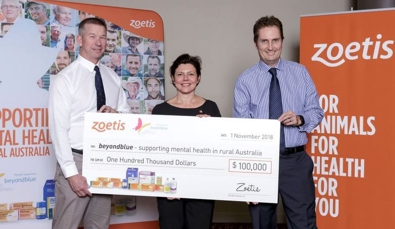 Zoetis and Beyond Blue raise $300,000 over three years for mental health in rural Australia
