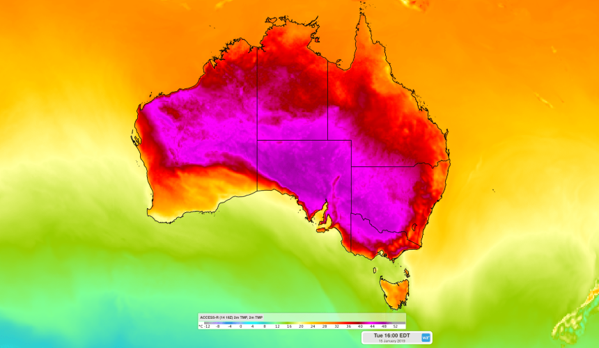 Heatwave conditions spread across Australia