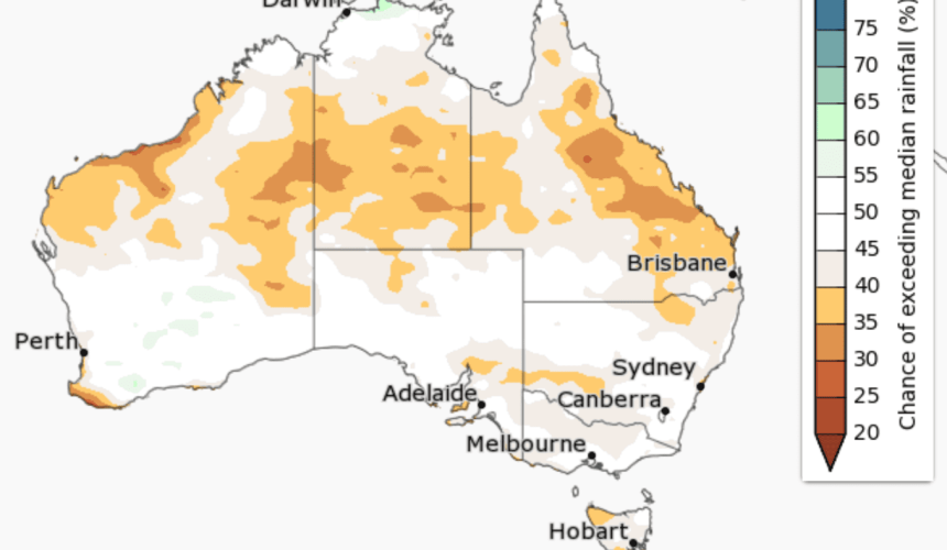 ‘First look’ seasonal climate outlook for Mar-May 2019