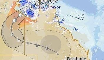 Trevor so far falls short of massive rain event forecast