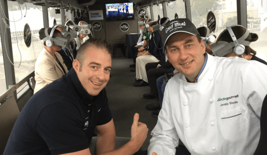 Paddock to plane: red meat flies high