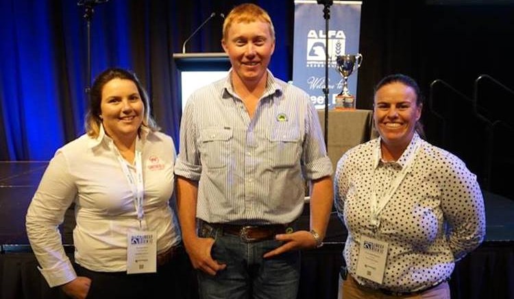 Outstanding young lot feeders recognised by industry
