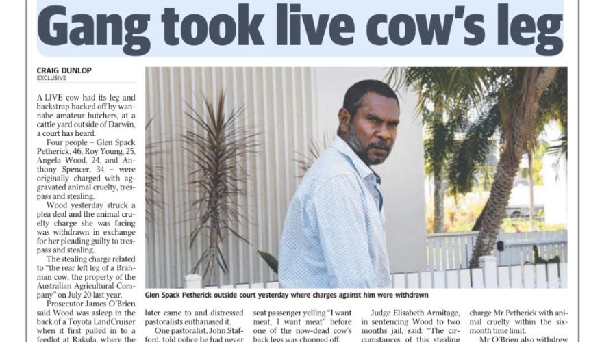 Sickening cruelty sparks urgent call for NT stock squad return