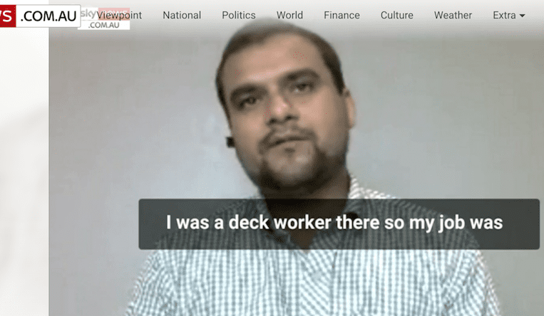 Live export ship worker tells media he was paid for animal cruelty pictures