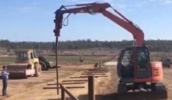Post driver attachment wins feedlot innovator award