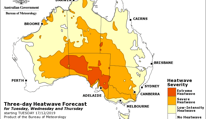Week of severe heat ahead: BOM