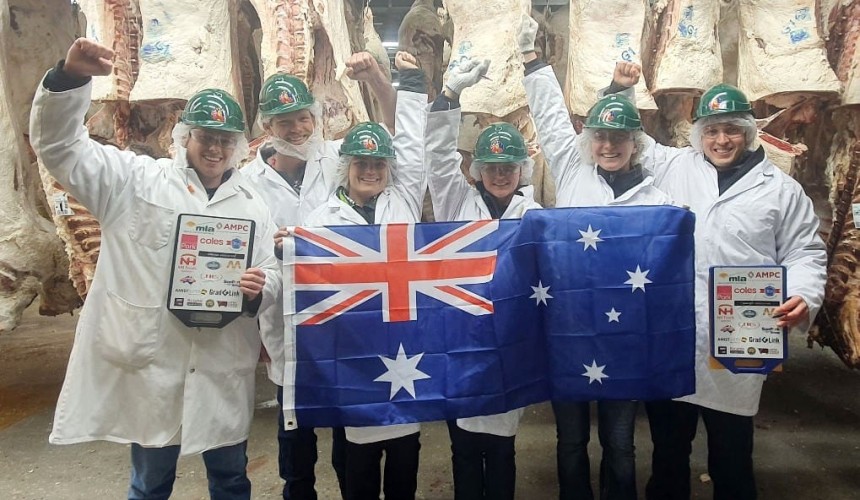 Aussie meat judging team reserve champions in US competition