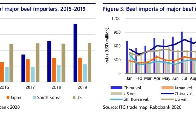 Coronavirus dents beef demand, but China will still dominate 2020 imports, says Rabo