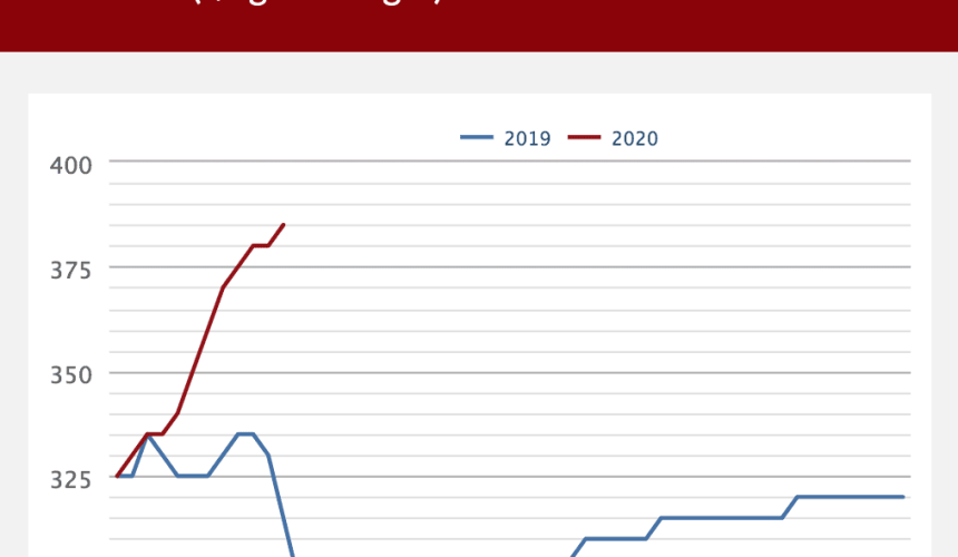 Supply test for live export prices