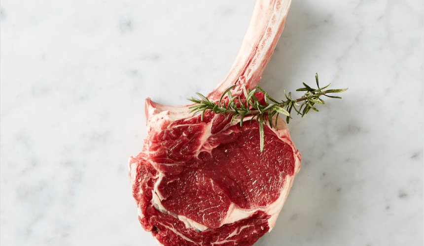 Showcasing the legendary Rib Eye steak
