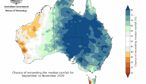 Shift towards La Niña continues