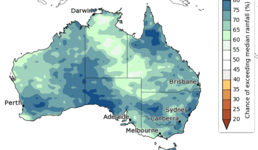 Seasonal climate outlook Nov-Jan 2020