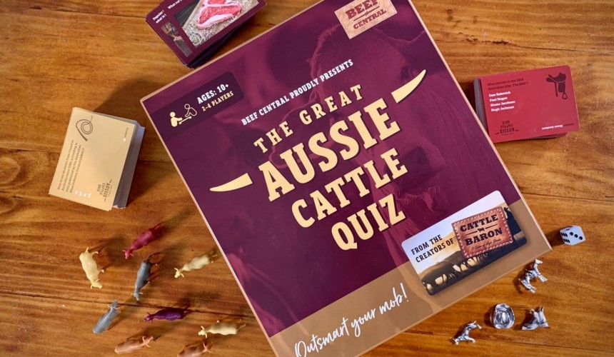 Launching our new board game – The Great Aussie Cattle Quiz
