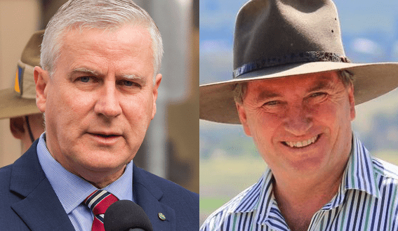 Barnaby Joyce ousts Michael McCormack to regain Nationals leadership