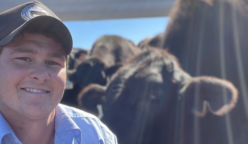 Smithfield livestock manager earns Young Lotfeeder of the Year award