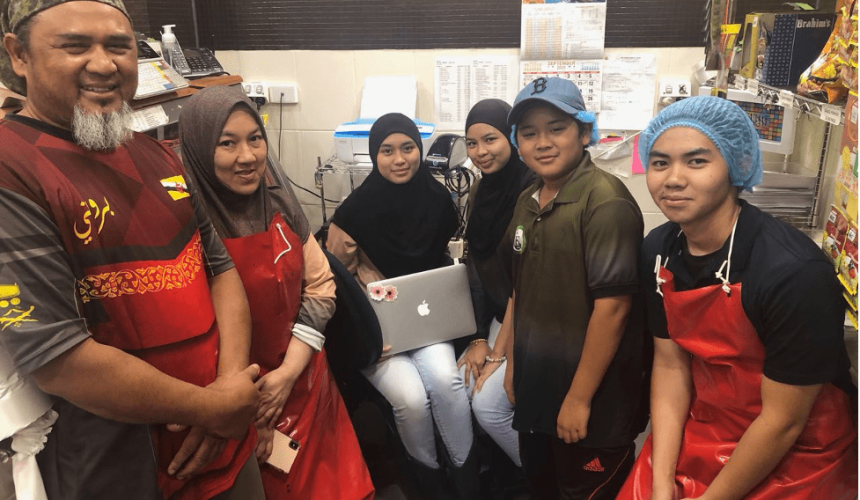 Gadafi, Darwin’s fair dinkum Aussie Halal butcher