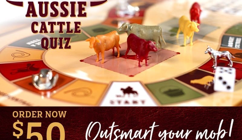 Last chance to purchase Cattle Baron and The Great Aussie Cattle Quiz board games for Christmas